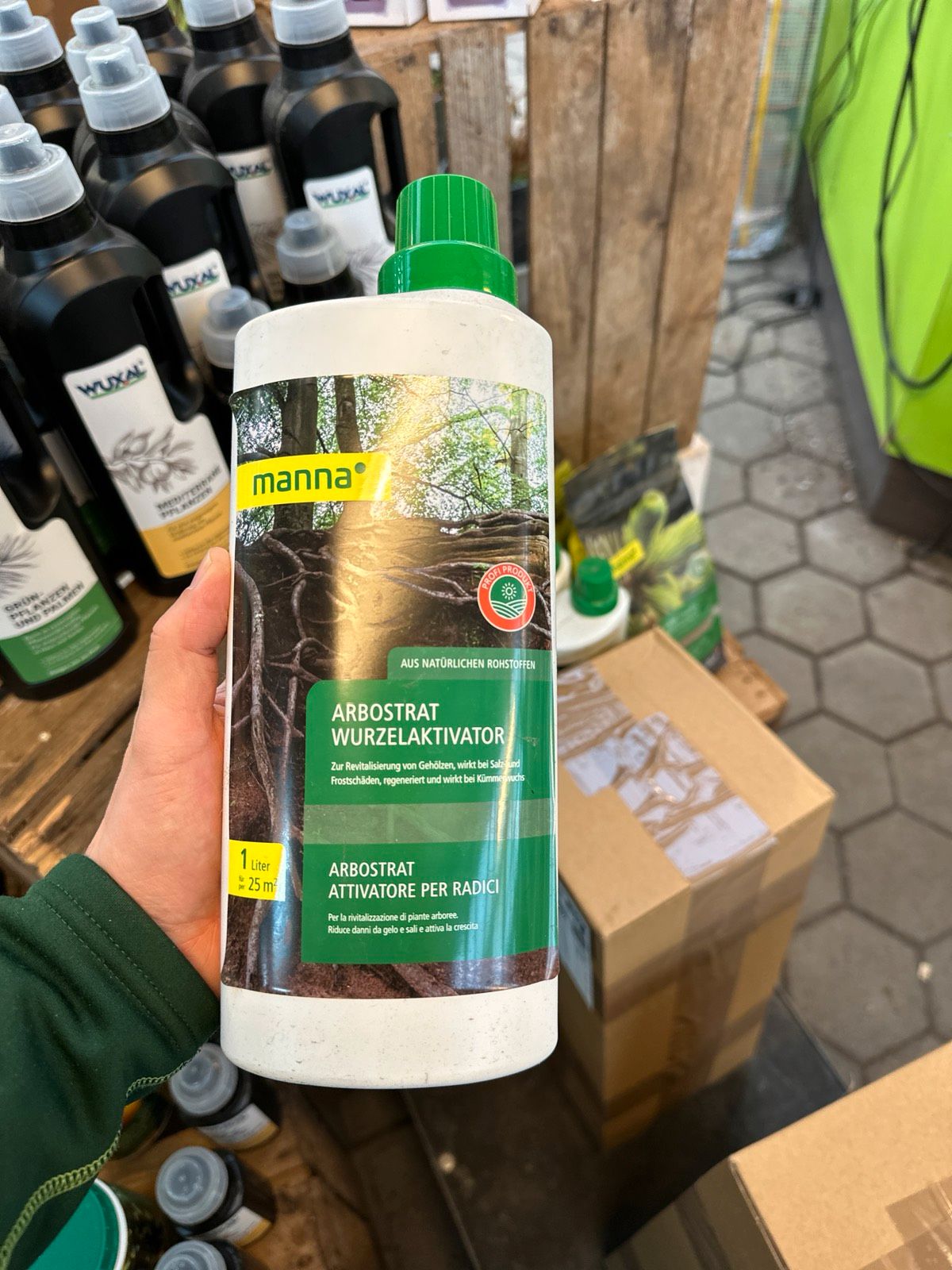 Arbostrat Wurzelaktivator 1L Manna Spezialdünger