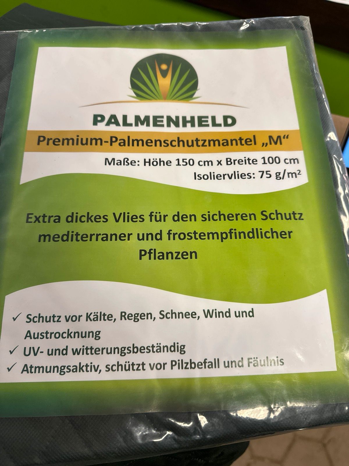 Winterschutz Stammschutz Palme Premium Schutzmantel 150x100cmx100cm